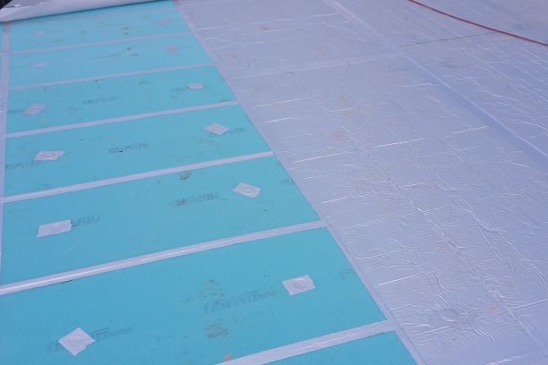 tepelná vrstva, aplikace XPS a Kingspan